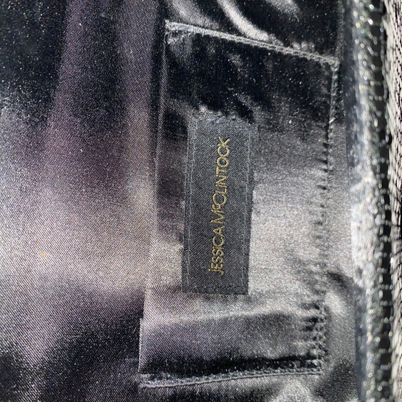 Jessica McClintock Hailey Bow Clutch - Picture 4 of 4